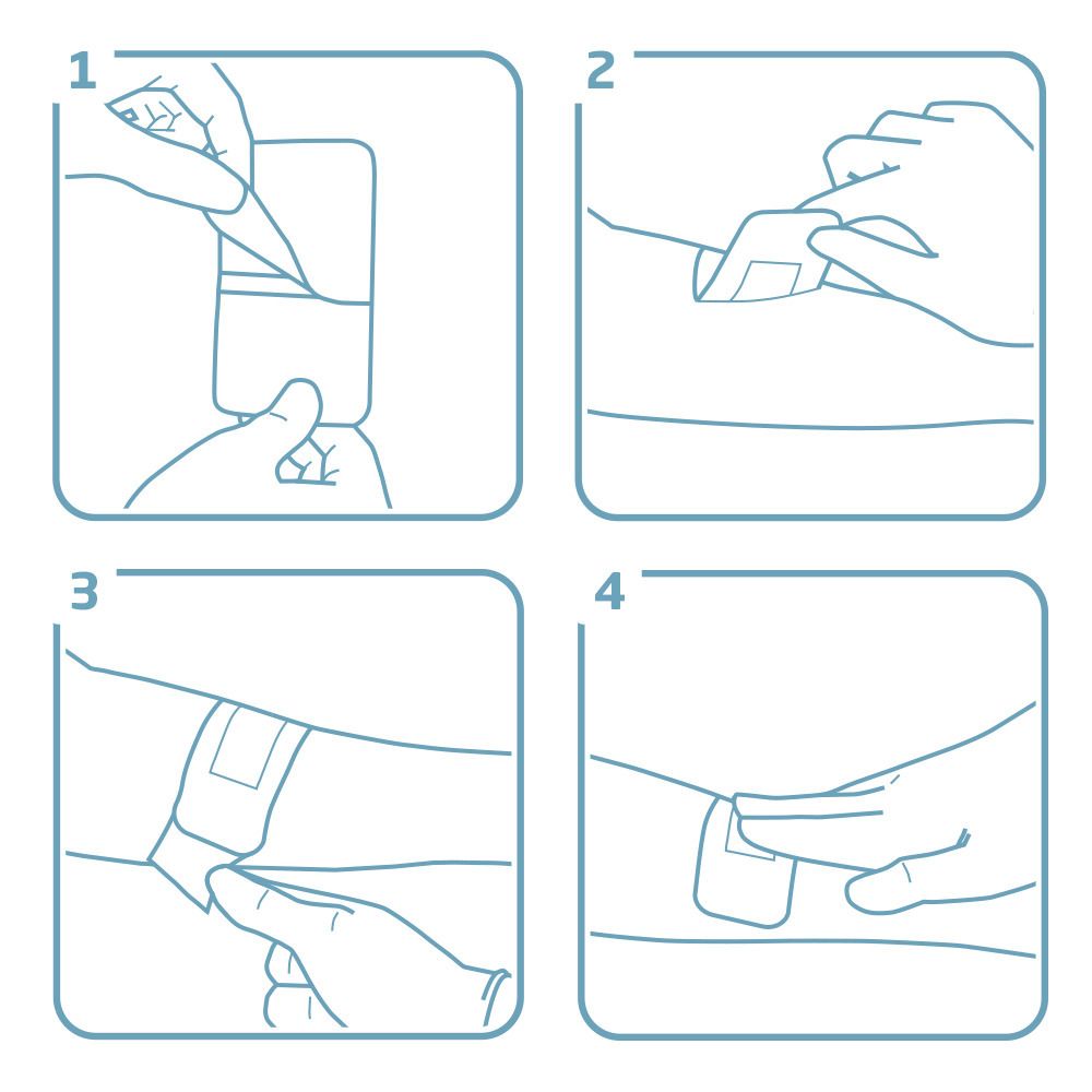 Leukomed® skin sensitive 7,2 cm x 5 cm