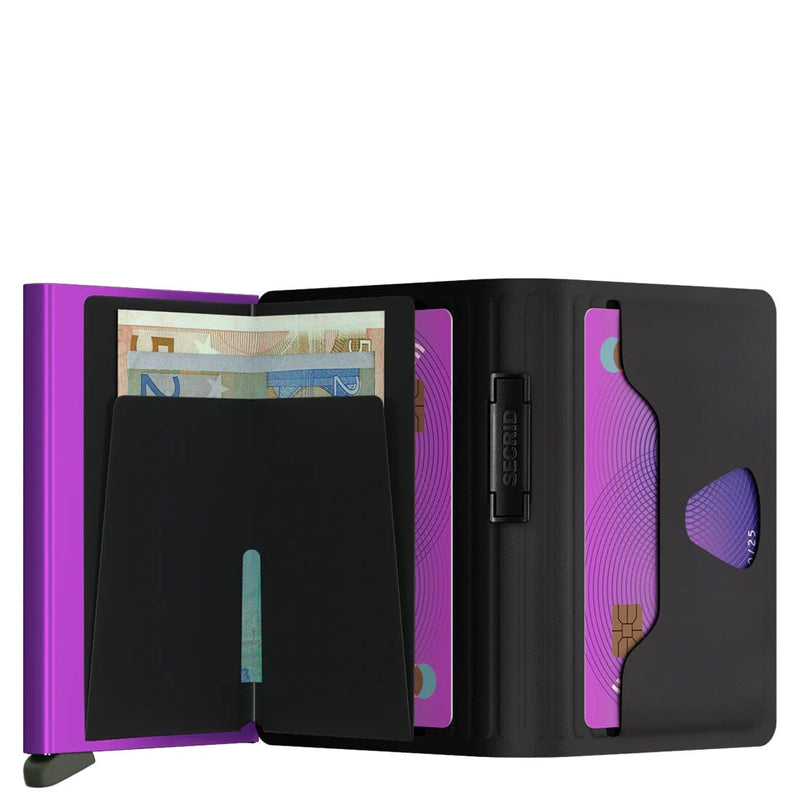 Secrid Sheltersuit Band Wallet Black-Fuchsia