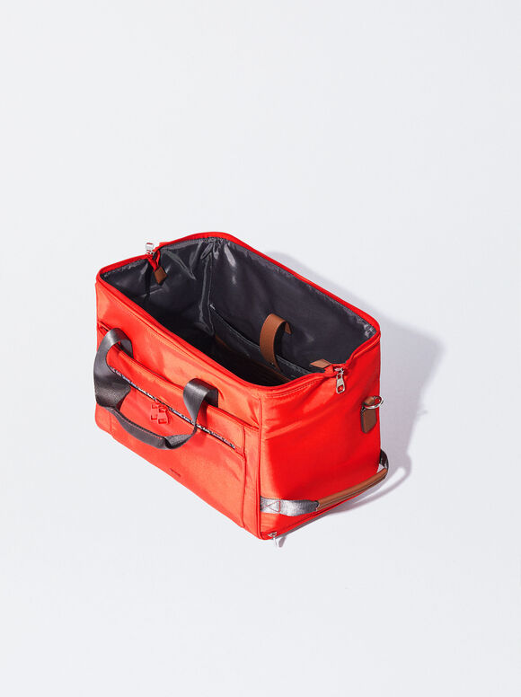 Mala de viagem em nylon - Laranja