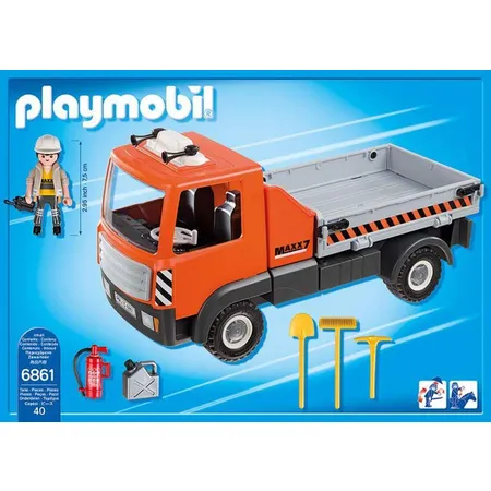 PLAYMOBIL® 6861 Baustellen-LKW