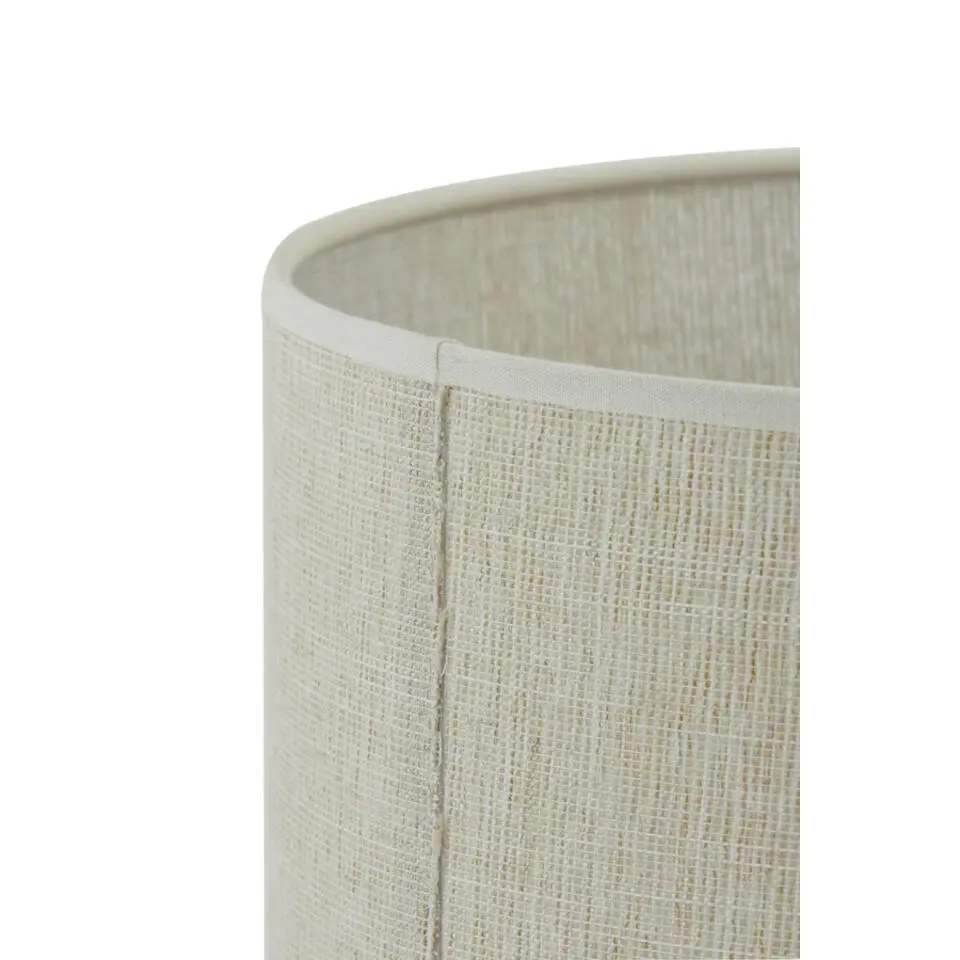 Cilinder Lampenkap Breska - Parel Wit - Ø40x30cm