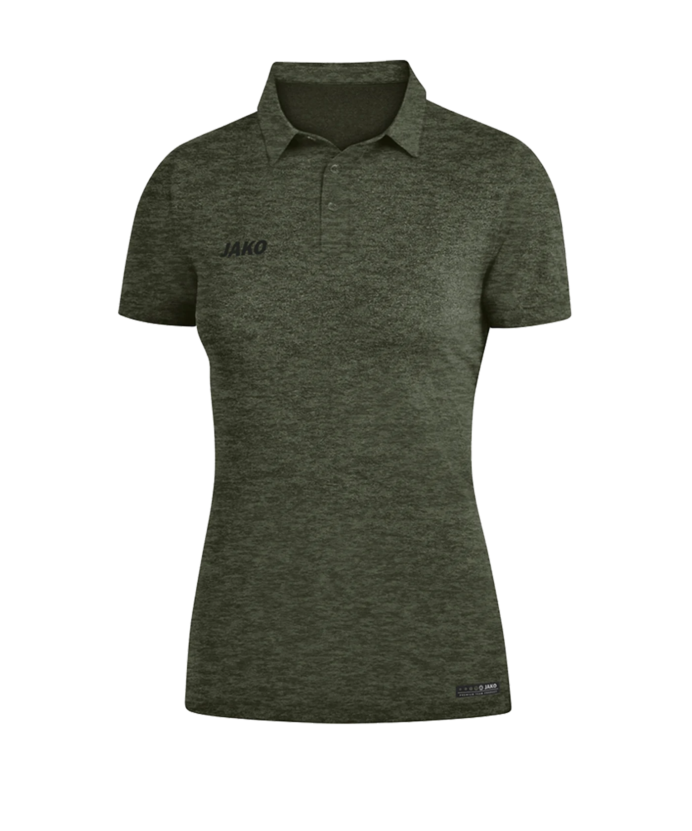 JAKO Premium Basics Poloshirt Damen Khaki F28