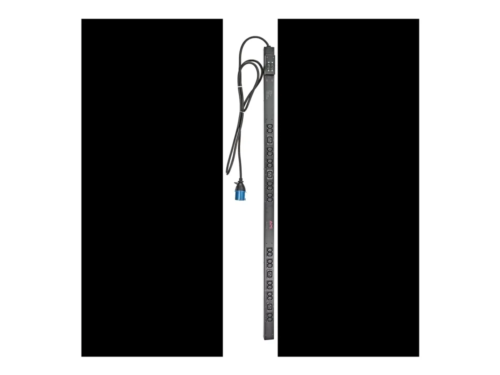 APC Basic Rack PDU Zero U - Strømfordelingsenhed (rackversion) - AC 230 V - input: IEC 60309 - output-stikforbindelser: 24 (power IEC 60320 C13, IEC 60320 C19) - 0U - 3.1 m ledning - sort - for P/N: SMX1500RMNCUS, SRT1000RMXLI, SRT1000RMXLI-NC, SRT10