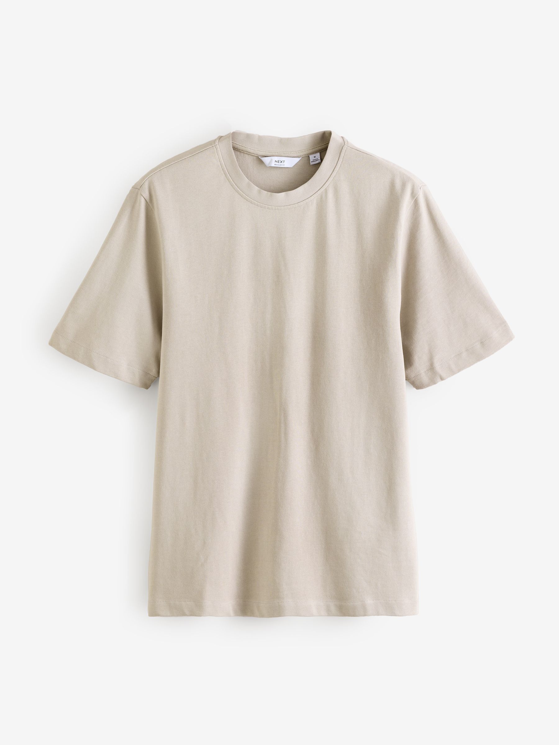 Roze/grijs/putty naturel - Normale Pasvorm - Verpakking van 3 T-shirts van zware stof
