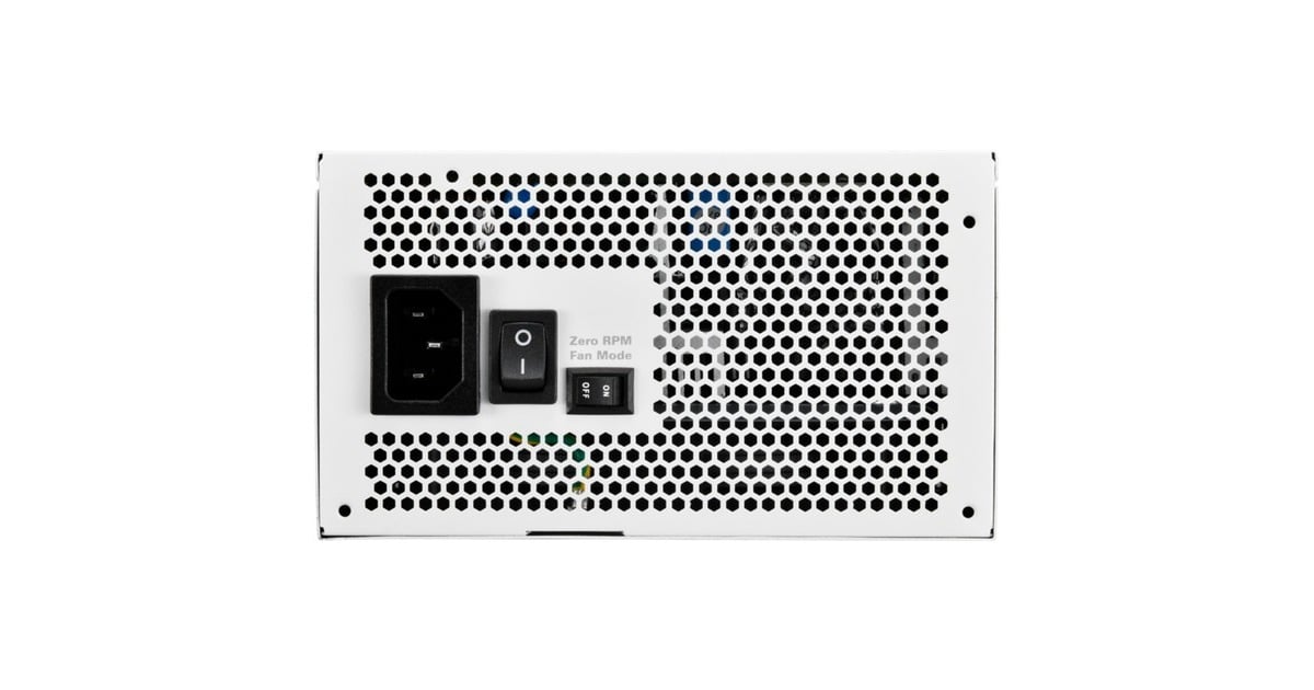 SharkoonRebel P20 850 White modulaire 850 watt voeding   (Wit, 1x 12V-2x6, 4x PCIe)