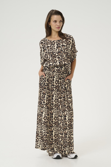 Kaffe bruine dames rok