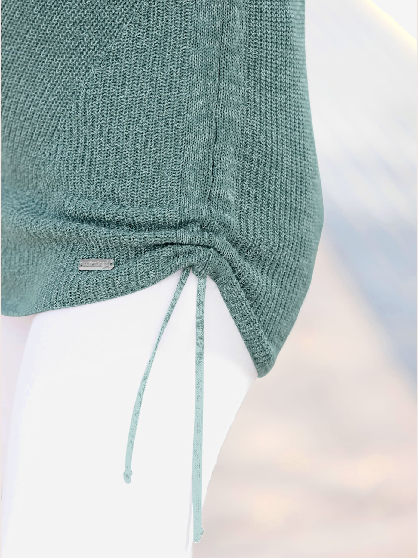 Pull tricot chiné