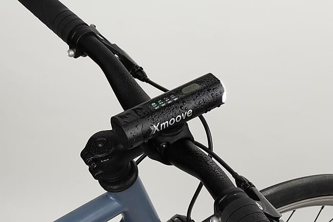 XMOOVE - LAMPE AVANT AVEC POWERBANK 3200mAh + SUPPORT