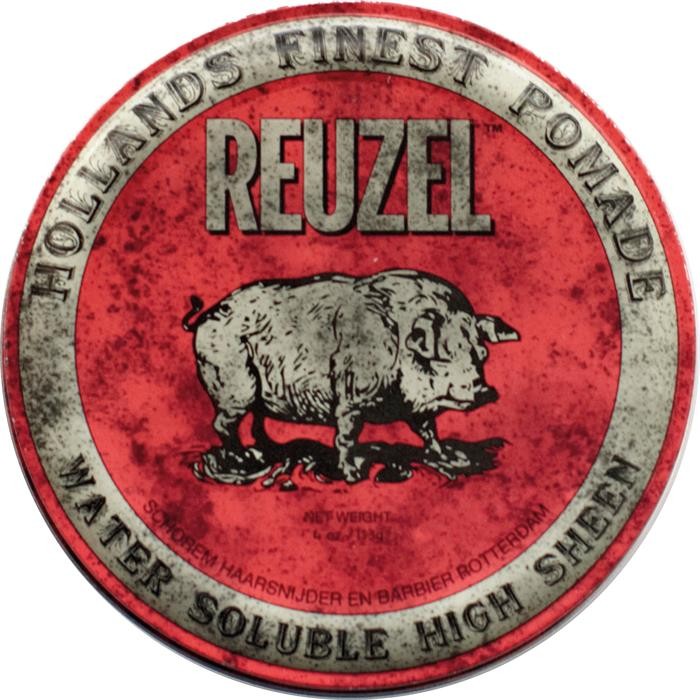 REUZEL - Red Water Soluble High Sheen Pomade 340 ml - Hårvoks