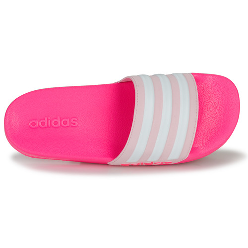 Adidas Sportswear - ADILETTE SHOWER K - Rose / Blanc