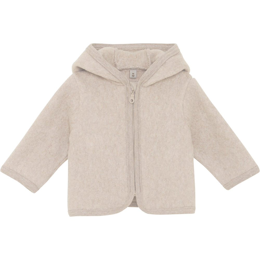Køb Huttelihut Camel Melange Jakke Ears Bomuld Fleece