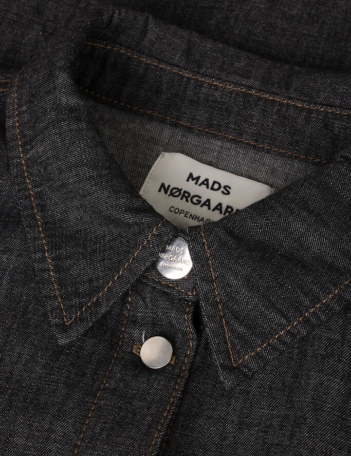 Mads Nørgaard - Copenhagen Soft Denim Svanil Dress Sort
