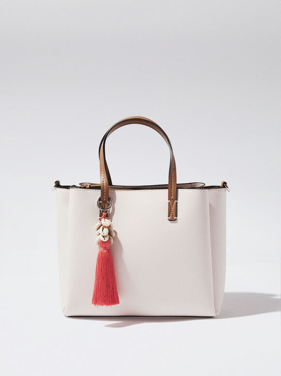 Bolsa de uso diário com alça removível - Natural
