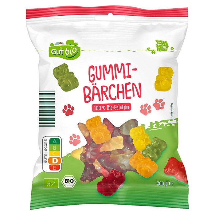 GUT BIO Bio-Fruchtgummi 200 g, Gummibären