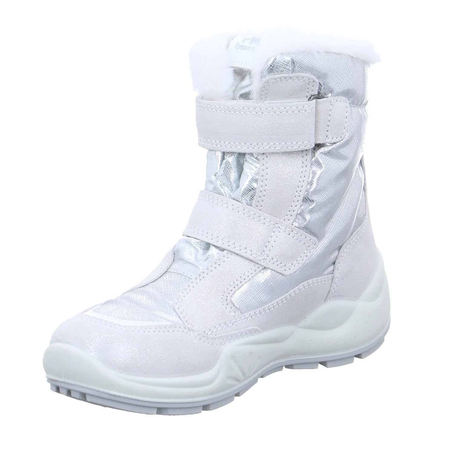 PRIMIGI Mädchen-Snowboot Membrane Silber Textil  Winterstiefel