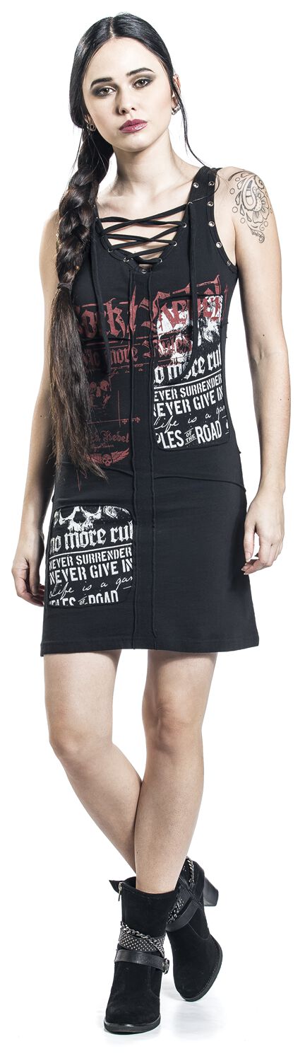 Stay A Little Longer | Rock Rebel by EMP Robe courte