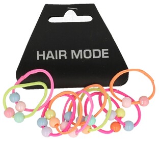 Hair Mode Kids Haarelastiek met Kralen 5ST
