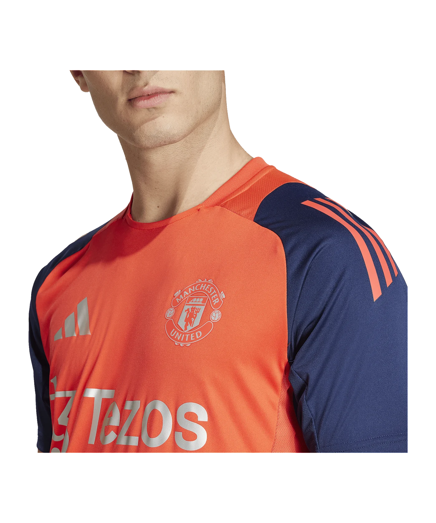 adidas Manchester United Trainingsshirt Rot