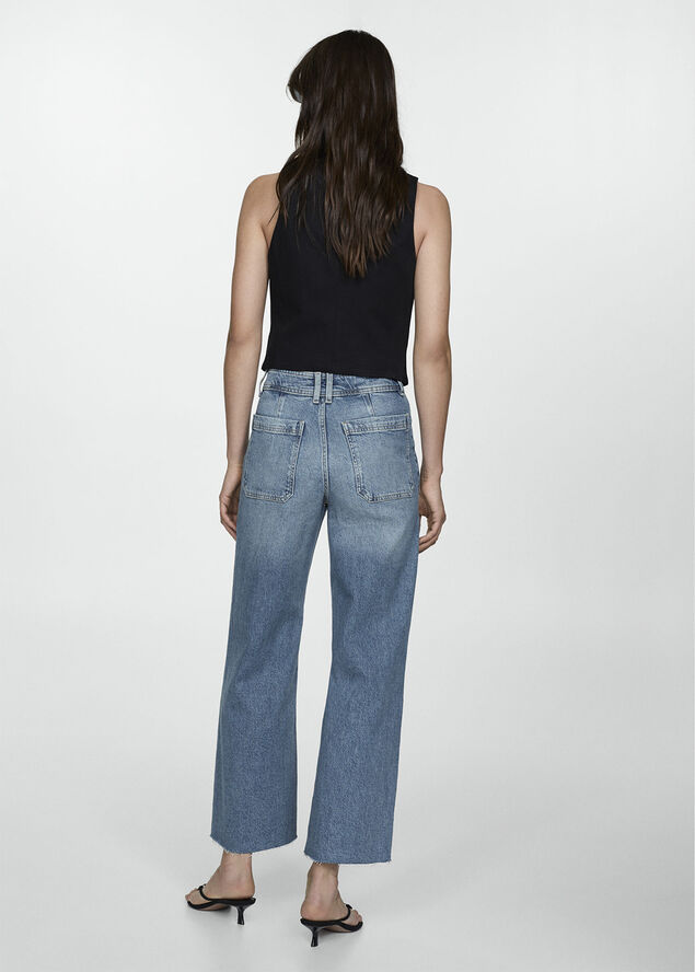 MANGO JEANS. -- CATHERIN Open blue