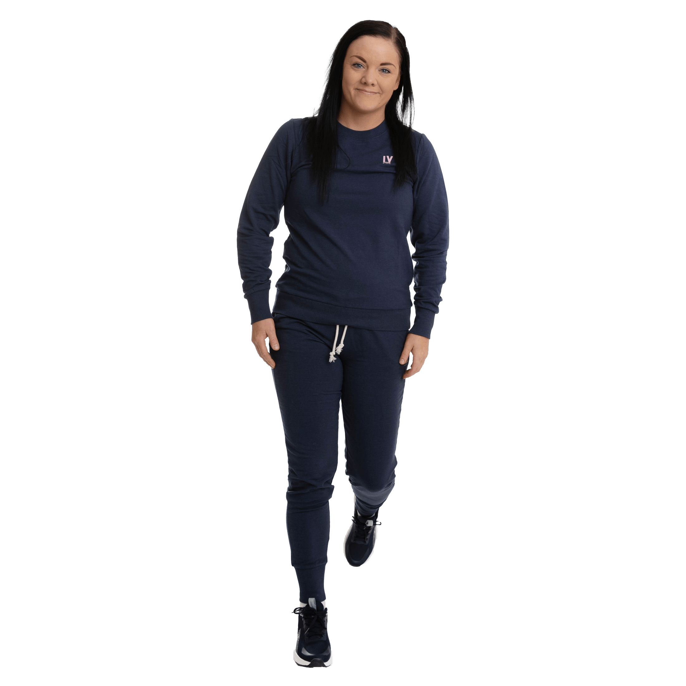 Tufte Round Neck Sweat Dame - Fritid og bomull