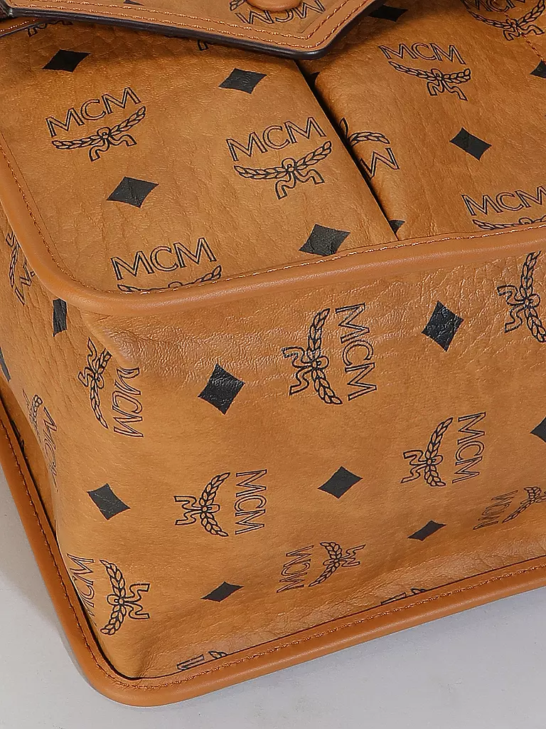 MCM Taschenorganizer DIAMOND VISETOR braun