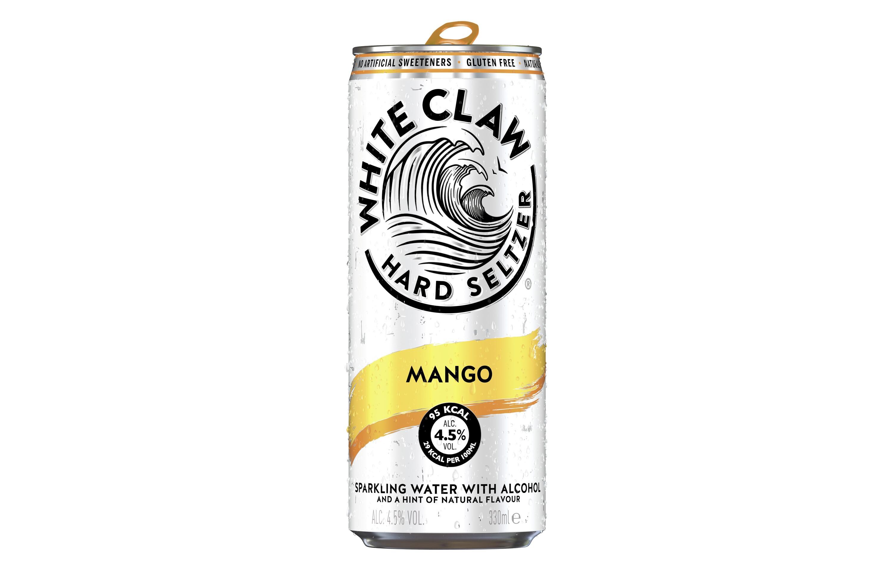 Hard Seltzer Mango 12 x 0.33 lMixgetränk aus kohlensäurehaltigem Mineralwasser, Vodka und Mangoaroma