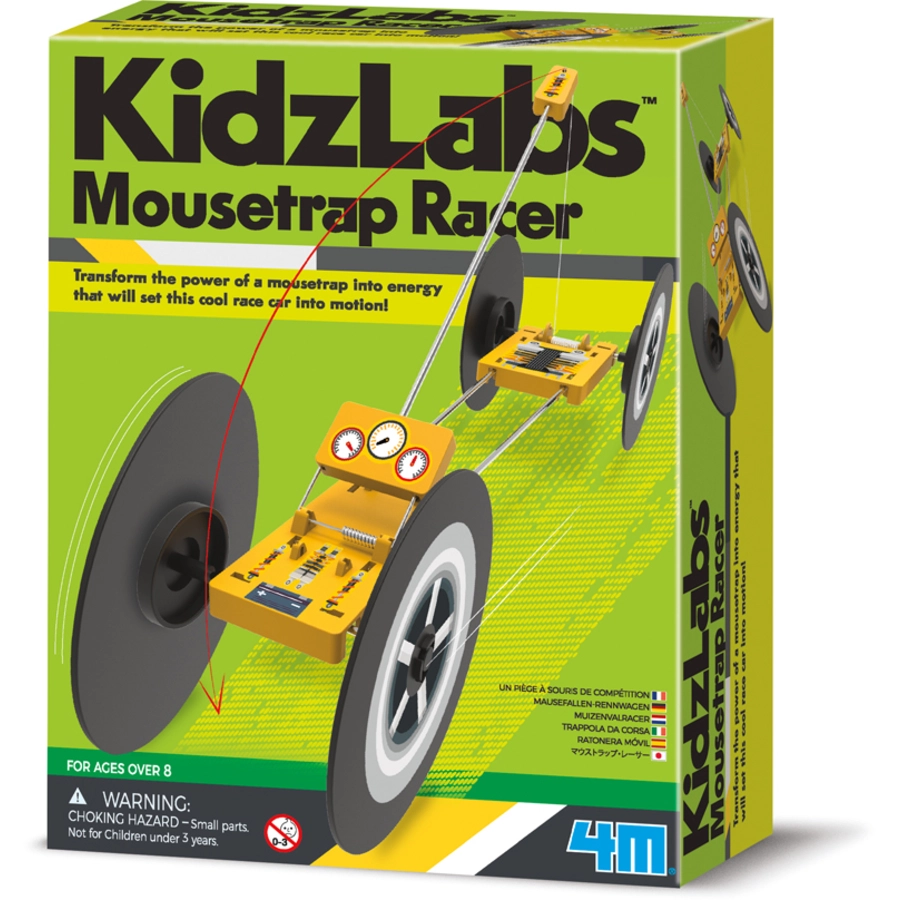 4M KidzLabs - Mausefallen-Rennwagen Mehrfarbig