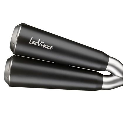Silencieux Leo Vince GP DUALS INOX - Noir