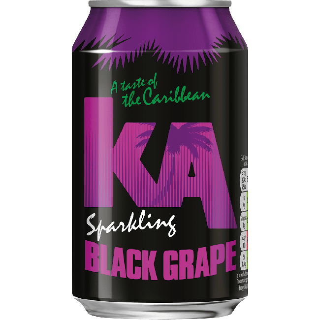 KA Frisdrank Blauwe Druiven Smaak 330ml