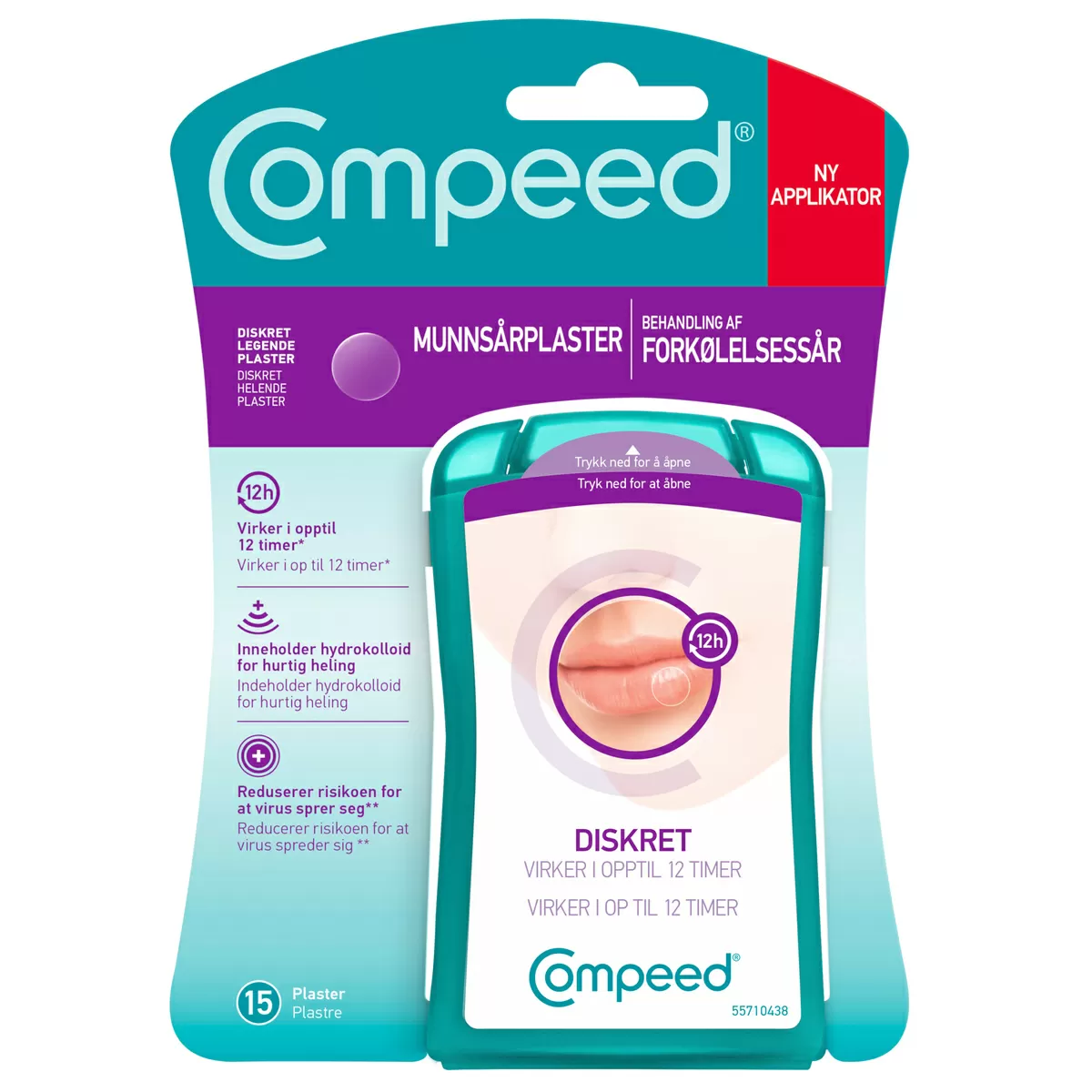 Compeed Forkølelsessår - 15 stk.