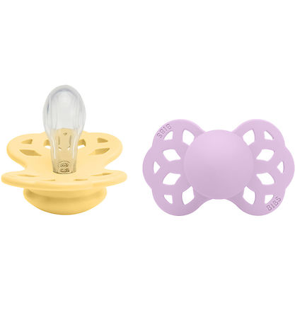 BIBS Infinity Schnuller - 2er-Pack - Gr. 1 - Symmetrisch - Pale