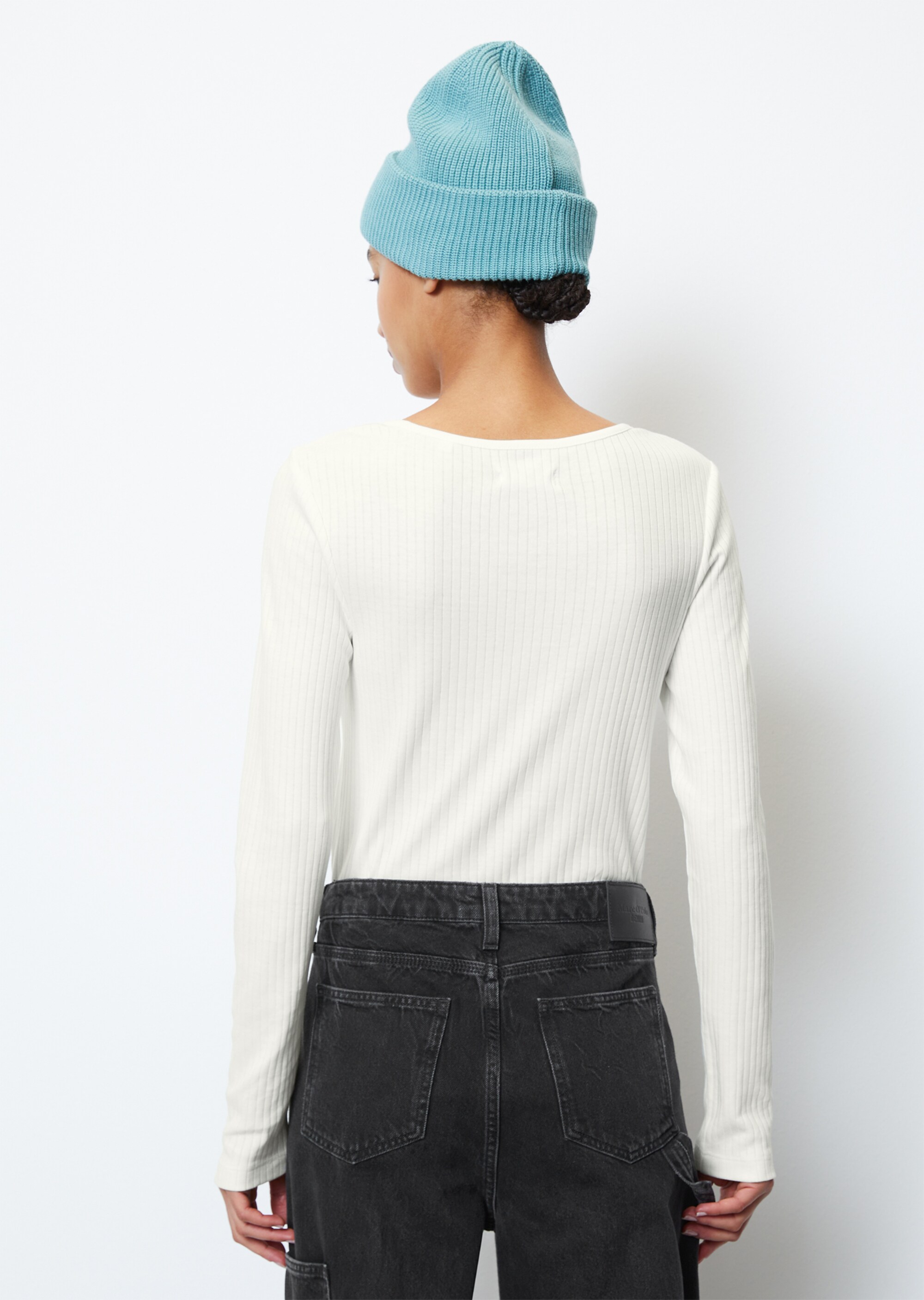 DfC Longsleeve slim aus Interlock-Jersey