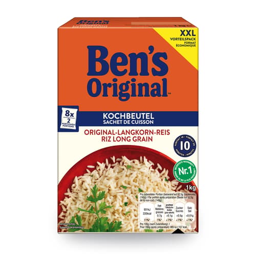 Ben´s Original™ Original-Langkorn-Reis 10-Minuten-Kochbeutel