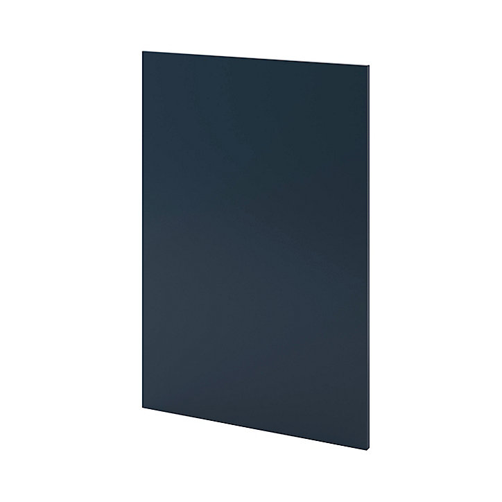 Joue de séparation caisson bas Goodhome Artemisia Bleu nuit H. 87 cm x l. 59 cm x Ep. 18 mm