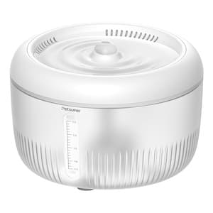 Smart vannfontene for kjæledyr Petsuper PW02 2,5L (hvit)