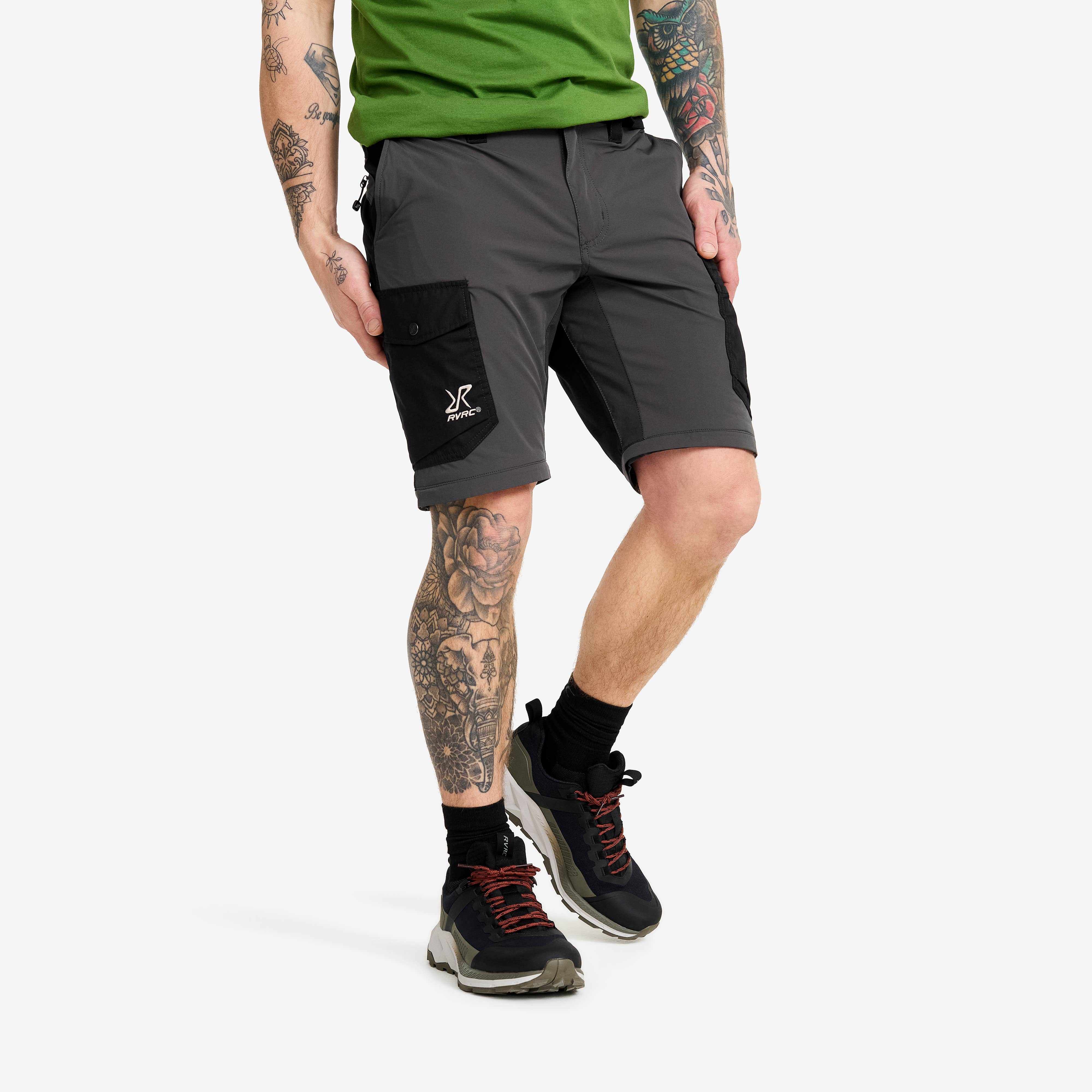 Rambler Lightweight Zip-off Pants Herre Anthracite/Black