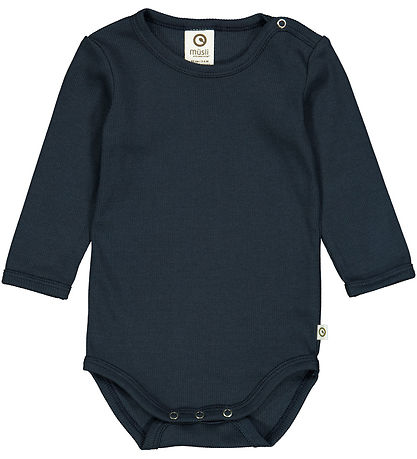 Müsli Body L/æ - Rib - Cozy Ich - Nacht Blue