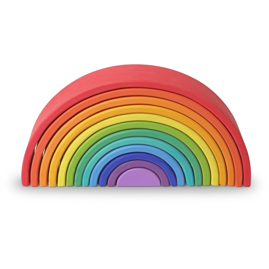 Kinderfeets® Arches Rainbow - Stapelbare Holzbögen