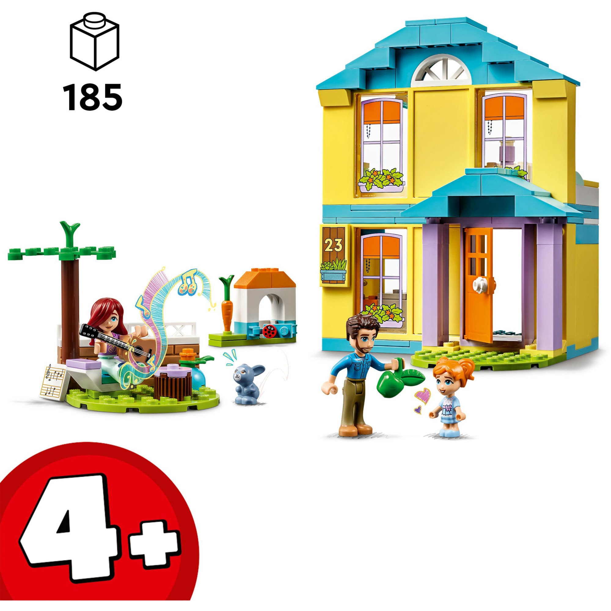 LEGO Konstruktionsspielzeug Friends Paisleys Haus