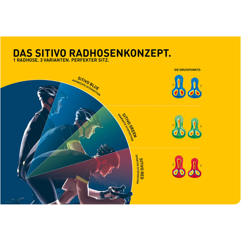 Gonso Herren Sitivo Radhose lang