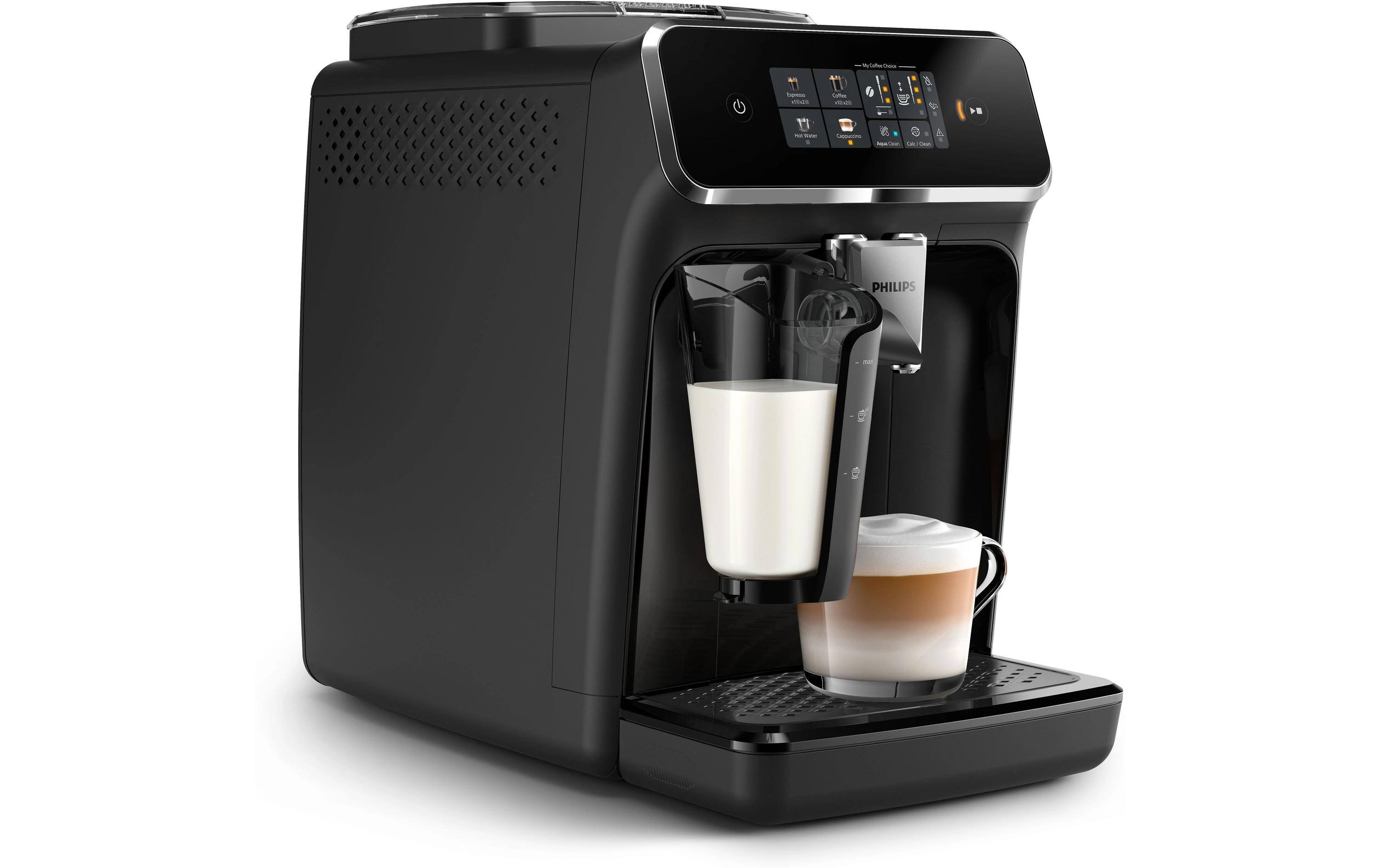 Kaffeevollautomat Series 2300 EP2331/10 Klavierlack Schwarz<br>Kaffeemaschine mit LatteGo Milchsystem