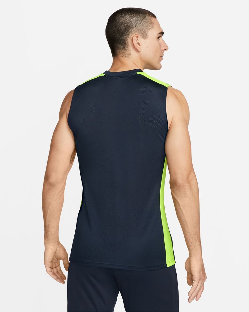Débardeur Nike Academy 23 Bleu Marine & Jaune Fluo pour homme