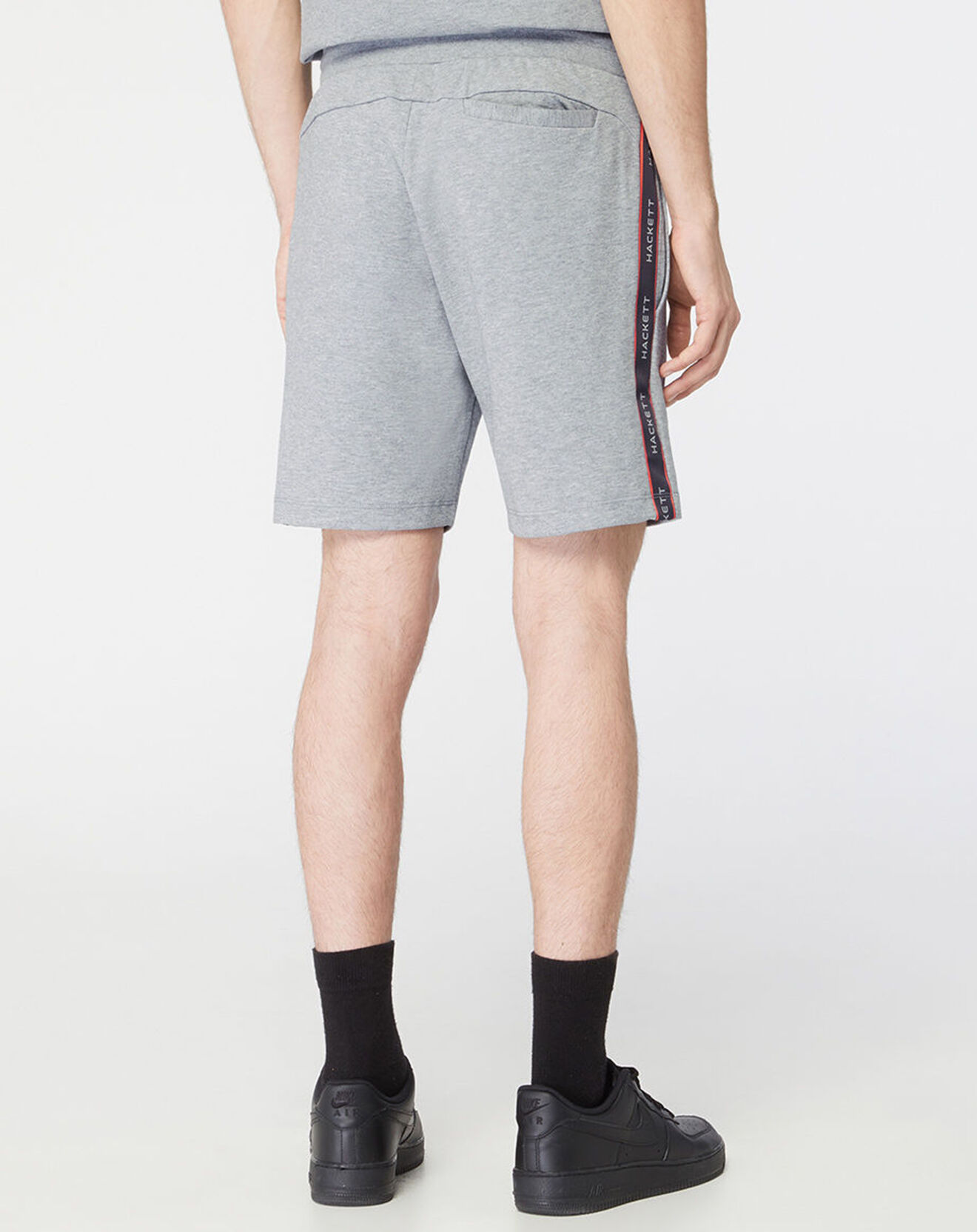 Hackett London Bermuda Regular Fit Galon Aston Martin Racing gris chiné