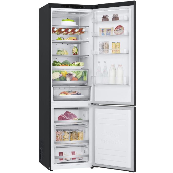 LG Kühl-/Gefrierkombination GBB92MCB2P Matte Black