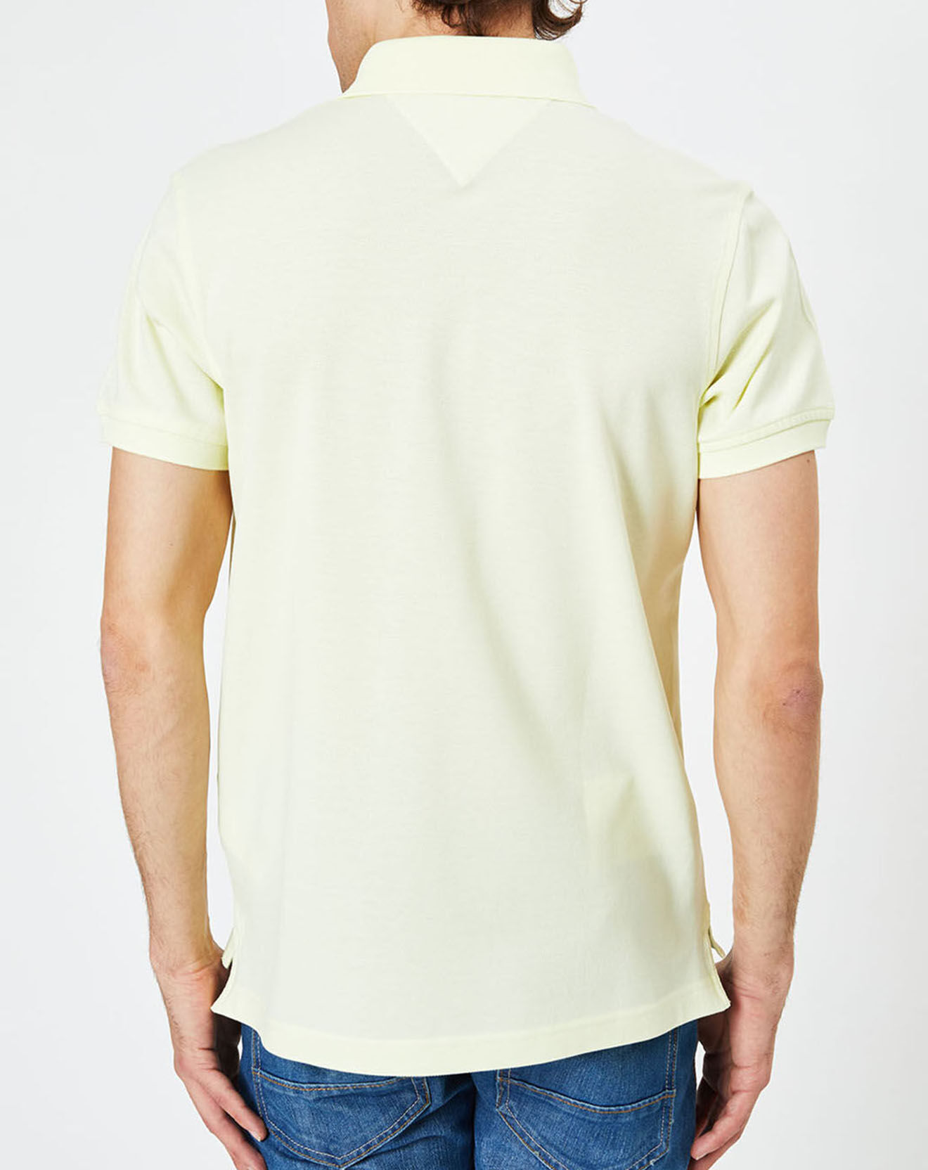 Tommy Hilfiger Polo slim fit 1985 jaune clair