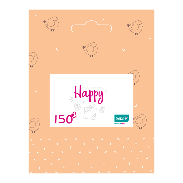 Carte cadeau 150 € - BEBE9 CREATION