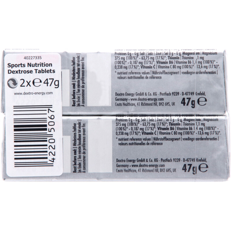 Dextro Energy sport tablets 2-pack