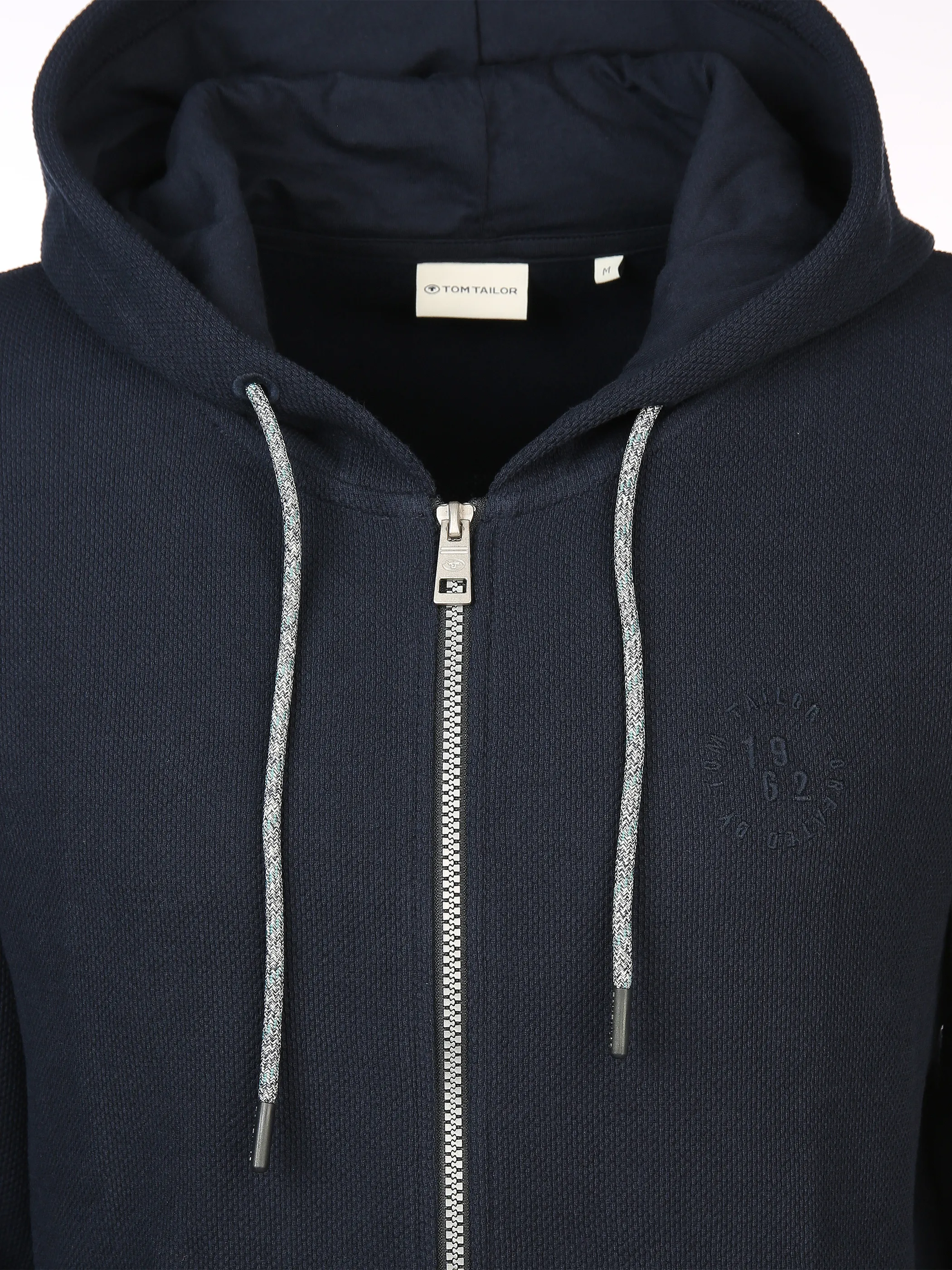 Herren Strukturjacke mit Kapuze