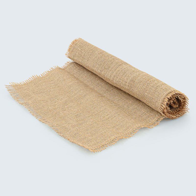 Chemin de table jute brillant