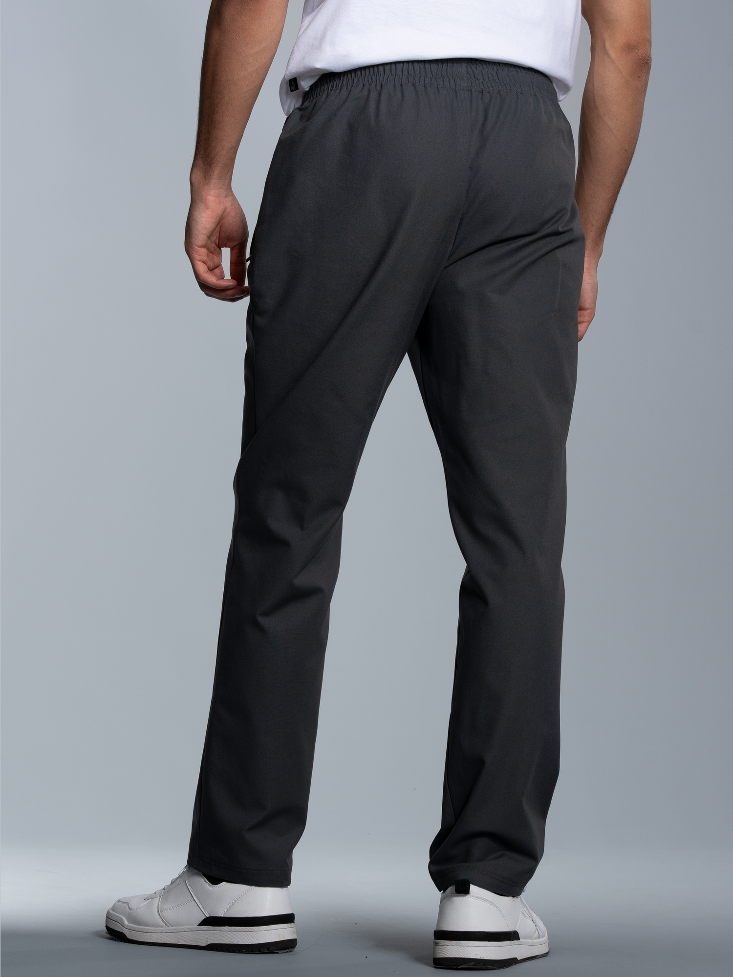 Freizeithose aus 100% Baumwolle Anthrazit